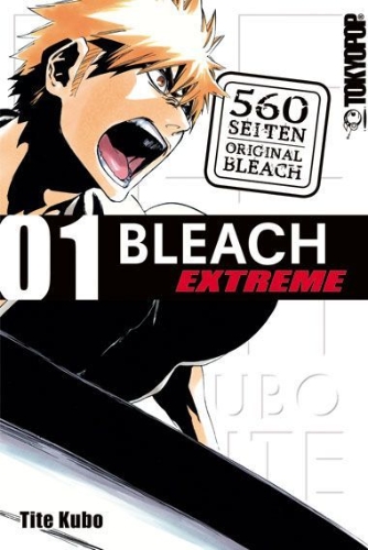 Buchcover und Innenansicht für das Buch: Bleach EXTREME 01