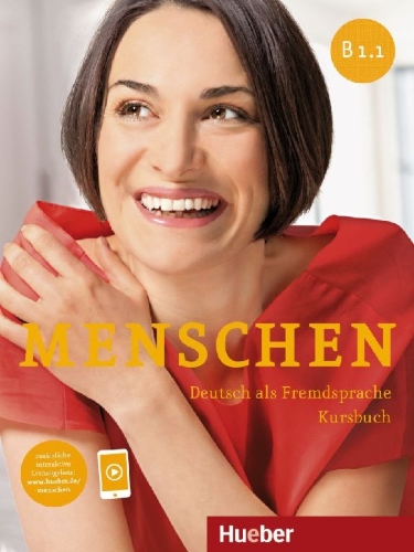 Buchcover und Innenansicht für das Buch: Menschen B1/1 Kursbuch