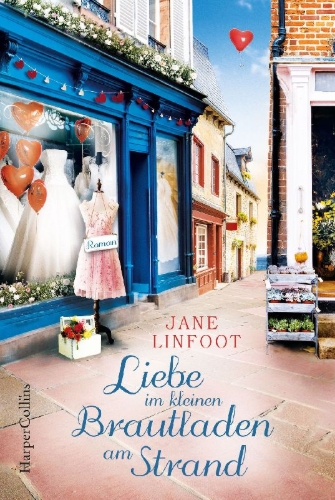Buchcover und Innenansicht für das Buch: Love at the Little Wedding Shop By the Sea