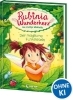 Buchcover und Innenansicht für das Buch: Rubinia Wunderherz, die mutige Waldelfe (Band 1) - Der magische Funkelstein