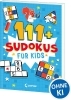 Buchcover und Innenansicht für das Buch: Sudoku Games for Clever Kids