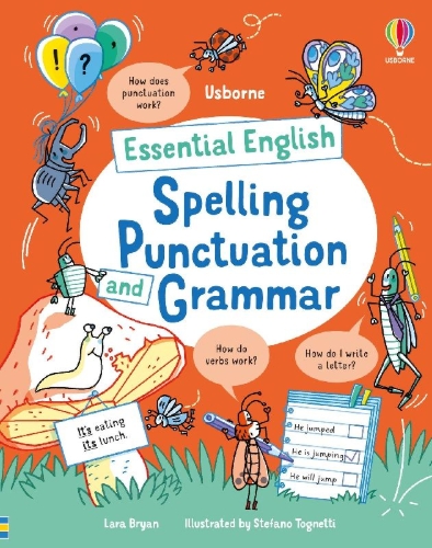 Buchcover und Innenansicht für das Buch: Essential English: Spelling, Punctuation and Grammar