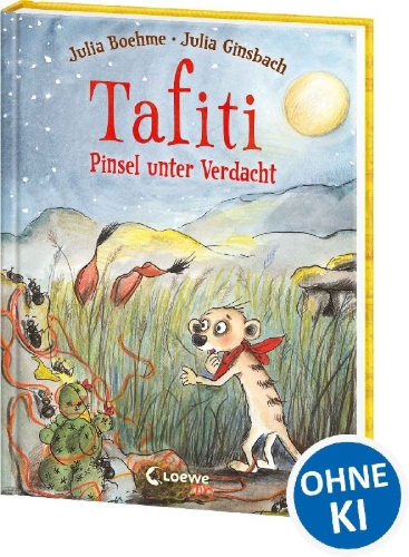 Buchcover und Innenansicht für das Buch: Tafiti (Band 22) - Pinsel unter Verdacht