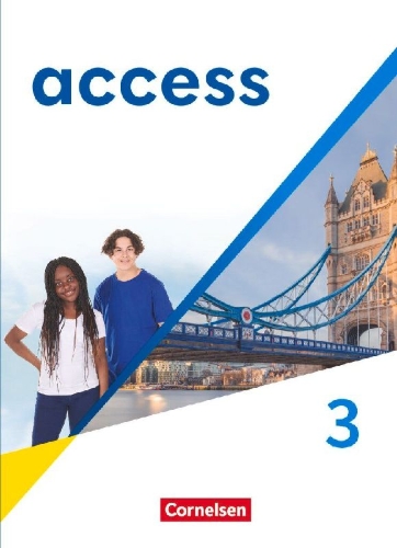 Buchcover und Innenansicht für das Buch: Access Band 3: 7. Schuljahr - Schulbuch (Festeinband)