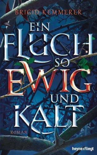 Buchcover und Innenansicht für das Buch: A curse so dark and lonely