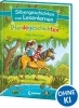Buchcover und Innenansicht für das Buch: Silbengeschichten zum Lesenlernen - Pferdegeschichten