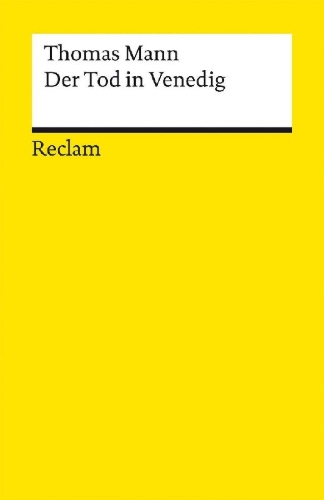 Buchcover und Innenansicht für das Buch: Der Tod in Venedig