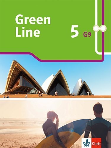 Buchcover und Innenansicht für das Buch: Green Line 5 G9. Schulbuch (Fester Einband) Klasse 9