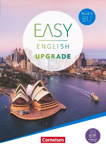 Buchcover und Innenansicht für das Buch: Easy English Upgrade. Book 5 - B1.1 - Coursebook