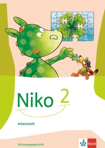 Buchcover und Innenansicht für das Buch: Niko 2. Arbeitsheft in Schulausgangsschrift Klasse 2