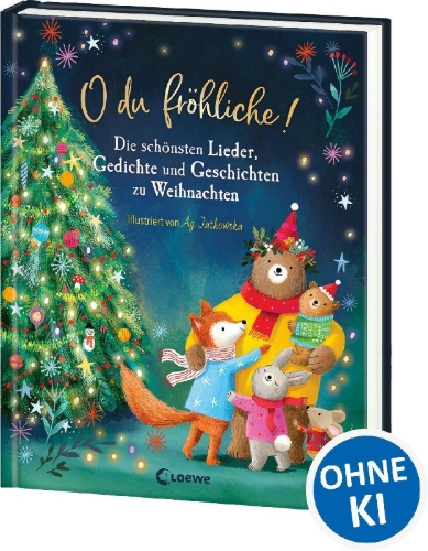 Buchcover und Innenansicht für das Buch: O du fröhliche!