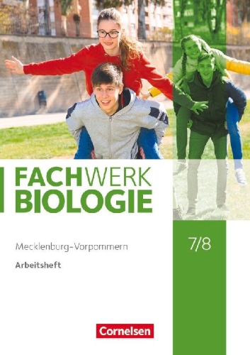 Buchcover und Innenansicht für das Buch: Fachwerk Biologie 7./8. Schuljahr. Mecklenburg-Vorpommern - Arbeitsheft