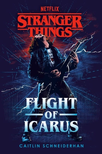 Buchcover und Innenansicht für das Buch: Stranger Things: Flight of Icarus