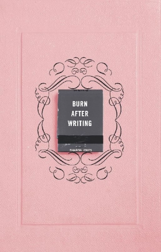 Buchcover und Innenansicht für das Buch: Burn After Writing