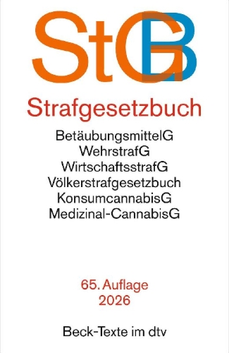 Buchcover und Innenansicht für das Buch: Strafgesetzbuch. StGB
