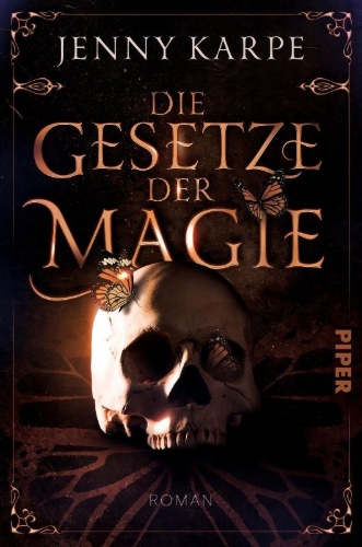 Buchcover und Innenansicht für das Buch: Die Gesetze der Magie