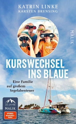 Buchcover und Innenansicht für das Buch: Kurswechsel ins Blaue