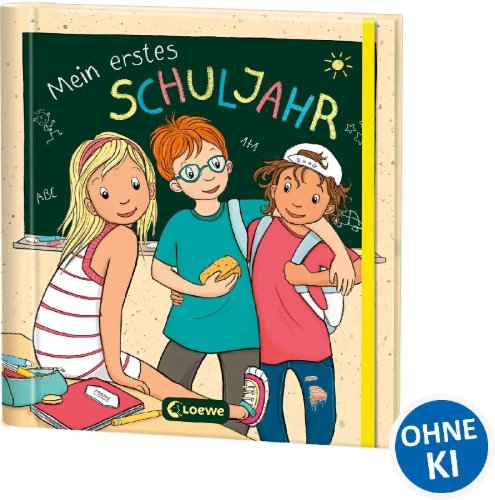Buchcover und Innenansicht für das Buch: Mein erstes Schuljahr