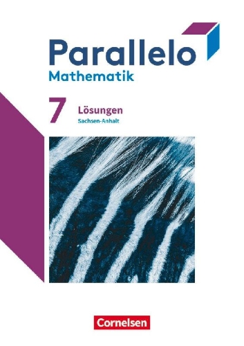 Buchcover und Innenansicht für das Buch: Parallelo 7. Schuljahr - Sachsen-Anhalt - Lösungen zum Schulbuch