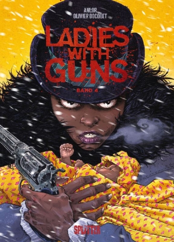 Buchcover und Innenansicht für das Buch: Ladies with Guns 4