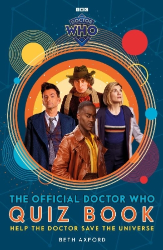 Buchcover und Innenansicht für das Buch: Doctor Who: The Official Quiz Book