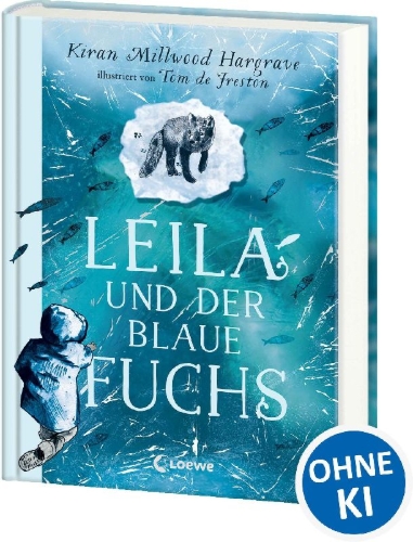 Buchcover und Innenansicht für das Buch: Leila And The Blue Fox