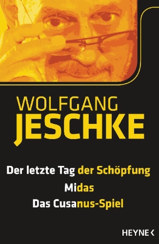 Buchcover und Innenansicht für das Buch: Der letzte Tag der Schöpfung - Midas - Das Cusanus-Spiel