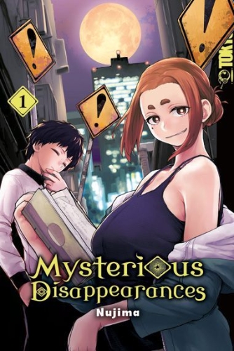 Buchcover und Innenansicht für das Buch: Mysterious Disappearances 01