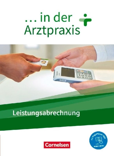 Buchcover und Innenansicht für das Buch: ... in der Arztpraxis. Leistungsabrechnung - Schülerbuch