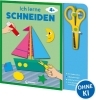 Buchcover und Innenansicht für das Buch: J'apprends à Découper