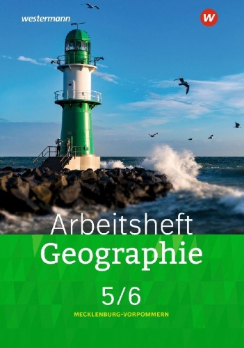 Buchcover und Innenansicht für das Buch: Geographie 5 / 6.  Arbeitsheft. Mecklenburg-Vorpommern 2023