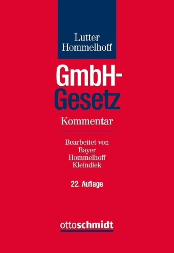 Buchcover und Innenansicht für das Buch: GmbH-Gesetz