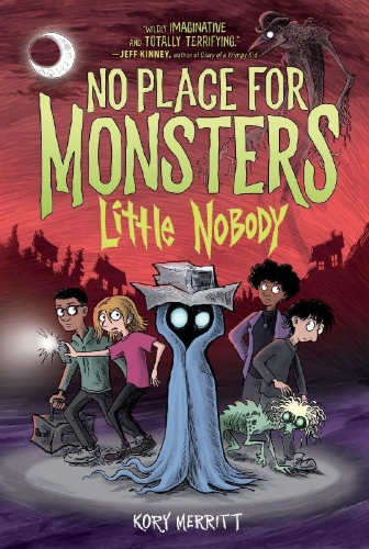 Buchcover und Innenansicht für das Buch: No Place for Monsters: Little Nobody
