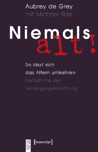 Buchcover und Innenansicht für das Buch: Niemals alt!