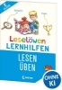 Buchcover und Innenansicht für das Buch: Leselöwen Lernhilfen - Lesen üben - 2. Klasse