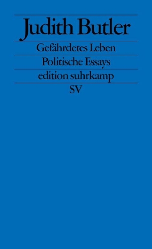 Buchcover und Innenansicht für das Buch: Precarious Life. The Politics of Mourning and Violence