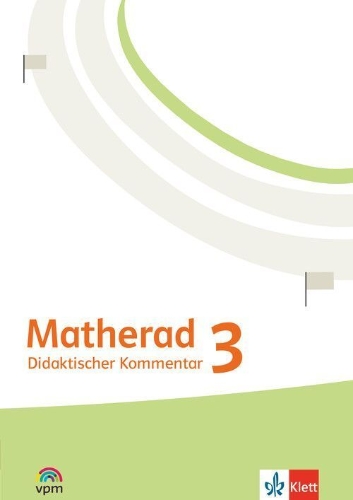 Buchcover und Innenansicht für das Buch: Matherad 3. Didaktischer Kommentar Klasse 3