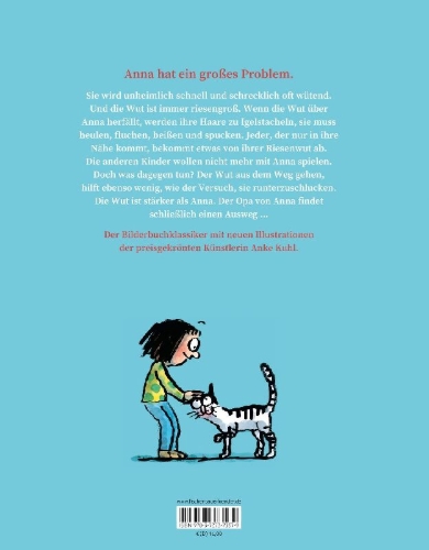 Buchcover und Innenansicht für das Buch: Anna und die Wut