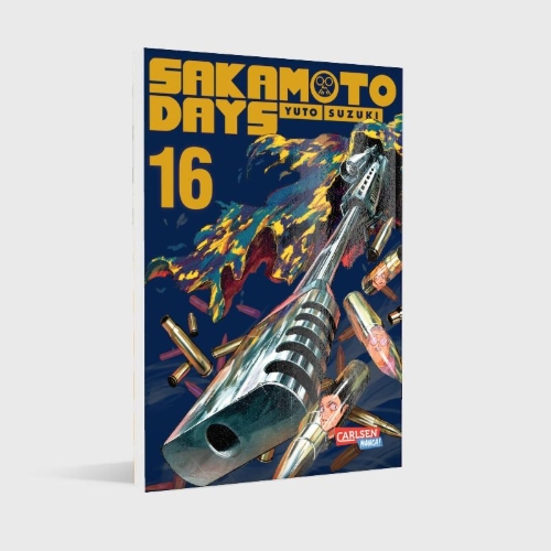 Buchcover und Innenansicht für das Buch: Sakamoto Days