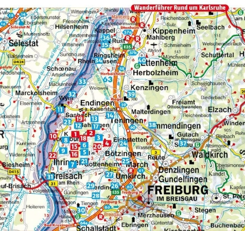Buchcover und Innenansicht für das Buch: Kaiserstuhl