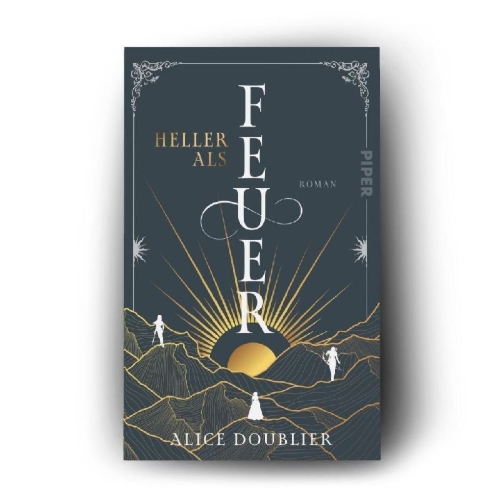Buchcover und Innenansicht für das Buch: Elles et le Feu