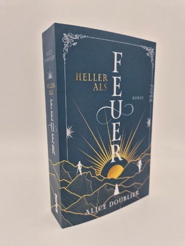 Buchcover und Innenansicht für das Buch: Elles et le Feu