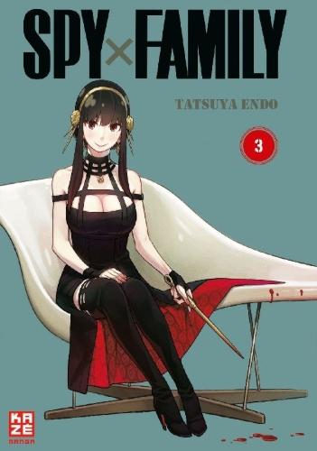 Buchcover und Innenansicht für das Buch: Spy x Family - Band 3