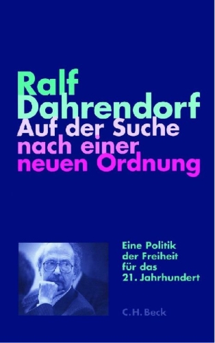Buchcover und Innenansicht für das Buch: Auf der Suche nach einer neuen Ordnung