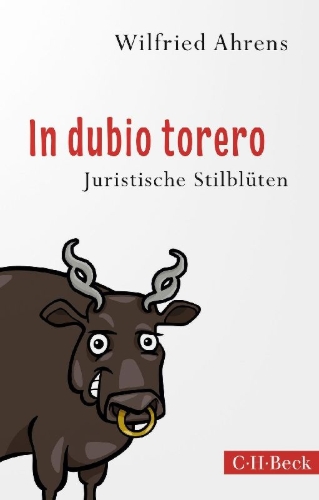 Buchcover und Innenansicht für das Buch: In dubio torero