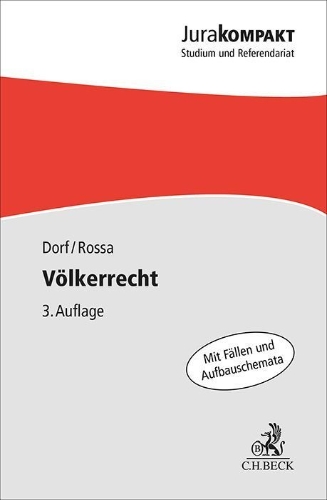 Buchcover und Innenansicht für das Buch: Völkerrecht