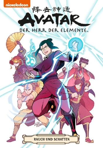 Buchcover und Innenansicht für das Buch: Avatar - Herr der Elemente Softcover Sammelband 4