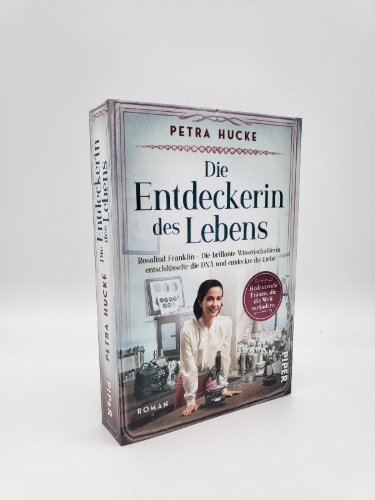 Buchcover und Innenansicht für das Buch: Die Entdeckerin des Lebens