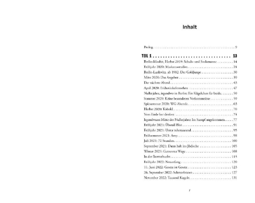 Buchcover und Innenansicht für das Buch: Zwei neue Leben