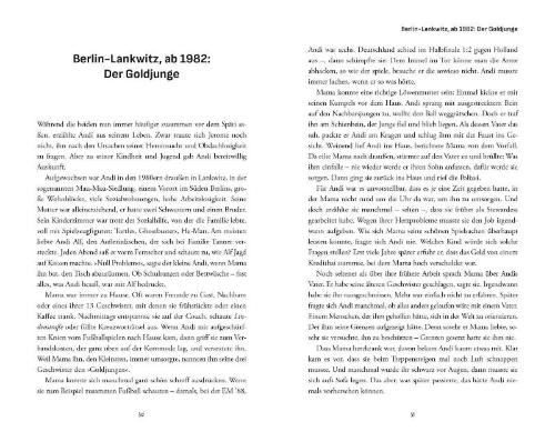 Buchcover und Innenansicht für das Buch: Zwei neue Leben